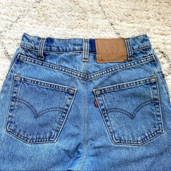 New Aligrace Custom Distressed High Rise Jeans Redone Levi’s Size 25 - Picture 12 of 12